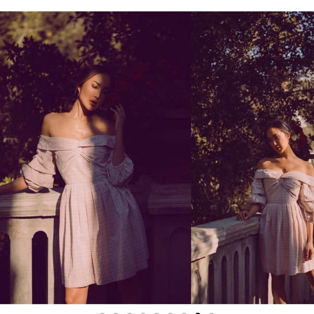 Chriselle x J.O.A. Tiered Sleeve Minidress - Picture 4 of 6